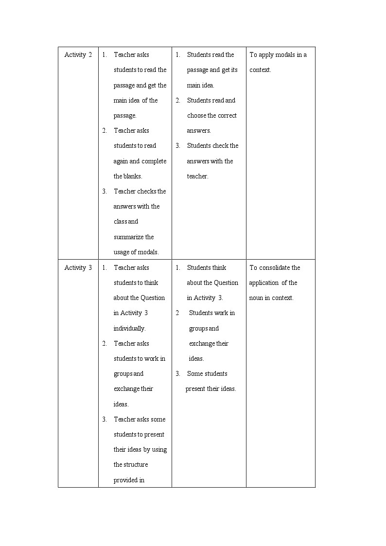 外研选择性必修第四册Unit5_Using_language_板块教学设计第3页