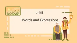 Unit 5 Languages around the world Words and Expressions 课件 2024-2025学年高一上学期英语人教版