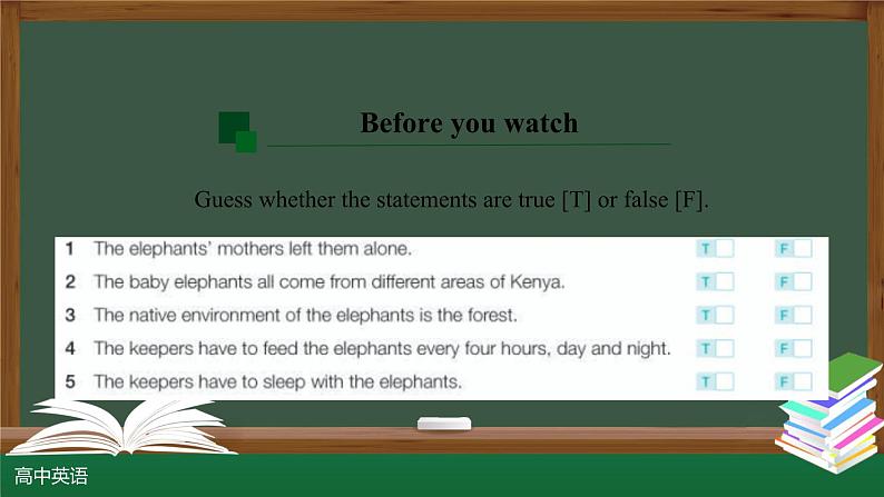 Unit 2 Wildlife protection Video Time 课件 2024-2025学年高中英语人教版(2019)必修第二册第5页