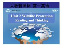 人教版 (2019)Unit 2 Wildlife protection教案配套ppt课件