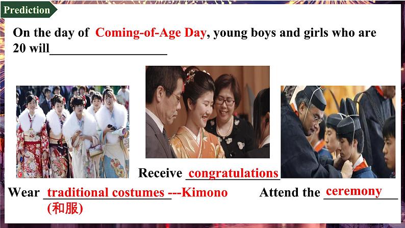 Unit 1 Festivals and Celebrations Reading and Thinking 课件 2024-2025学年高中英语人教版(2019)必修第三册第6页