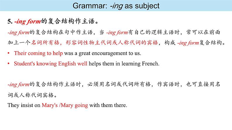 高中英语外研版(2019)选择性必修一同步精品课件Unit3 Using language第8页