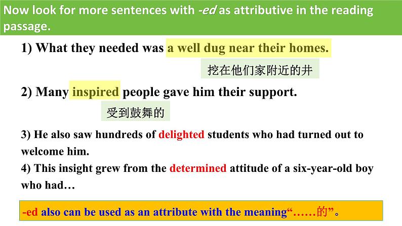 高中英语外研版(2019)必修三同步精品课件Unit2 Using language第6页