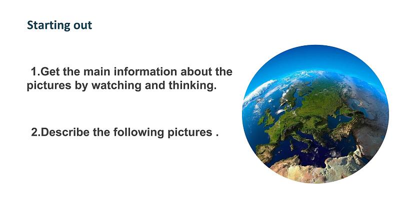 Unit 6 Earth first Starting out 课件高一英语外研版(2019)必修第二册第2页
