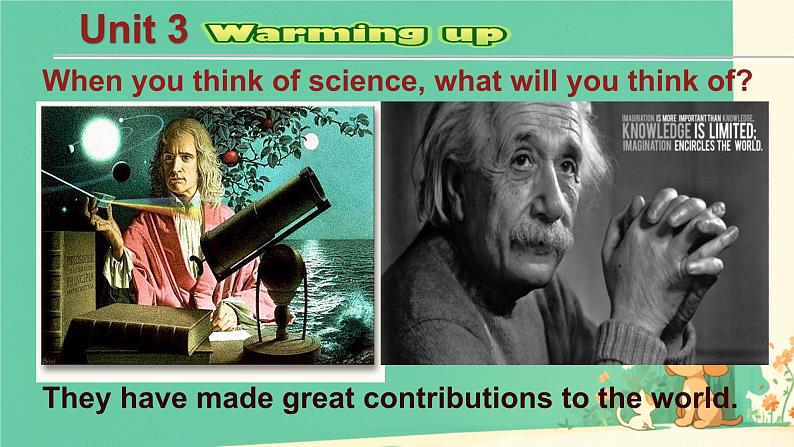 Unit 3 The world of science Starting Out 课件英语外研版(2019)必修第三册第3页