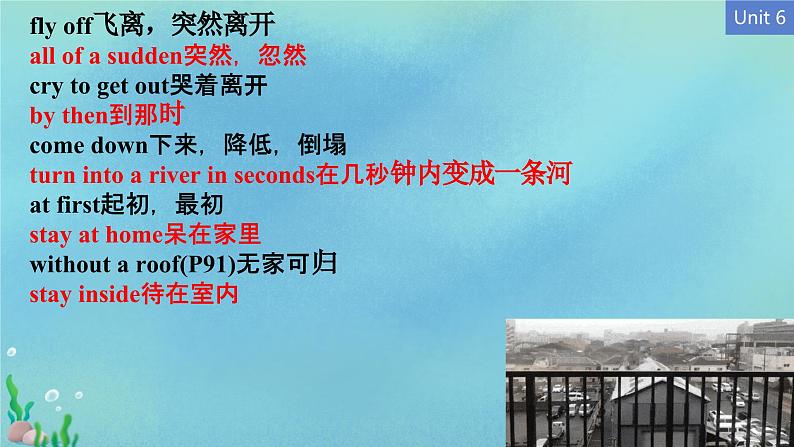 Unit 6 Disaster and hope Words and expressions 课件-高一英语外研版(2019)必修第三册第2页