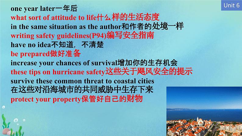 Unit 6 Disaster and hope Words and expressions 课件-高一英语外研版(2019)必修第三册第7页