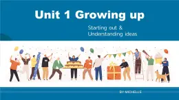 課件 英語 外研版（2019）選擇性必修二 Unit1 Starting out