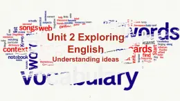 外研社 高中英語(yǔ) 必修一 unit 2 understanding ideas 課件