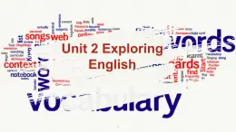 外研社 高中英語(yǔ) 必修一 unit 2 developing ideas 課件