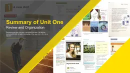 外研版 2019 高中英語(yǔ)必修一 Unit1 A new start 單元復(fù)習(xí)課件