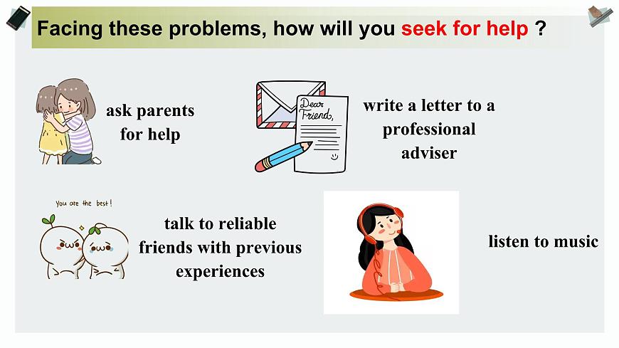 Unit1 Teenage Life Reading for Writing人教版(2019)必修第一冊第4頁