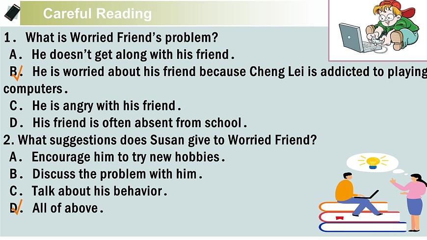 Unit1 Teenage Life Reading for Writing人教版(2019)必修第一冊第7頁