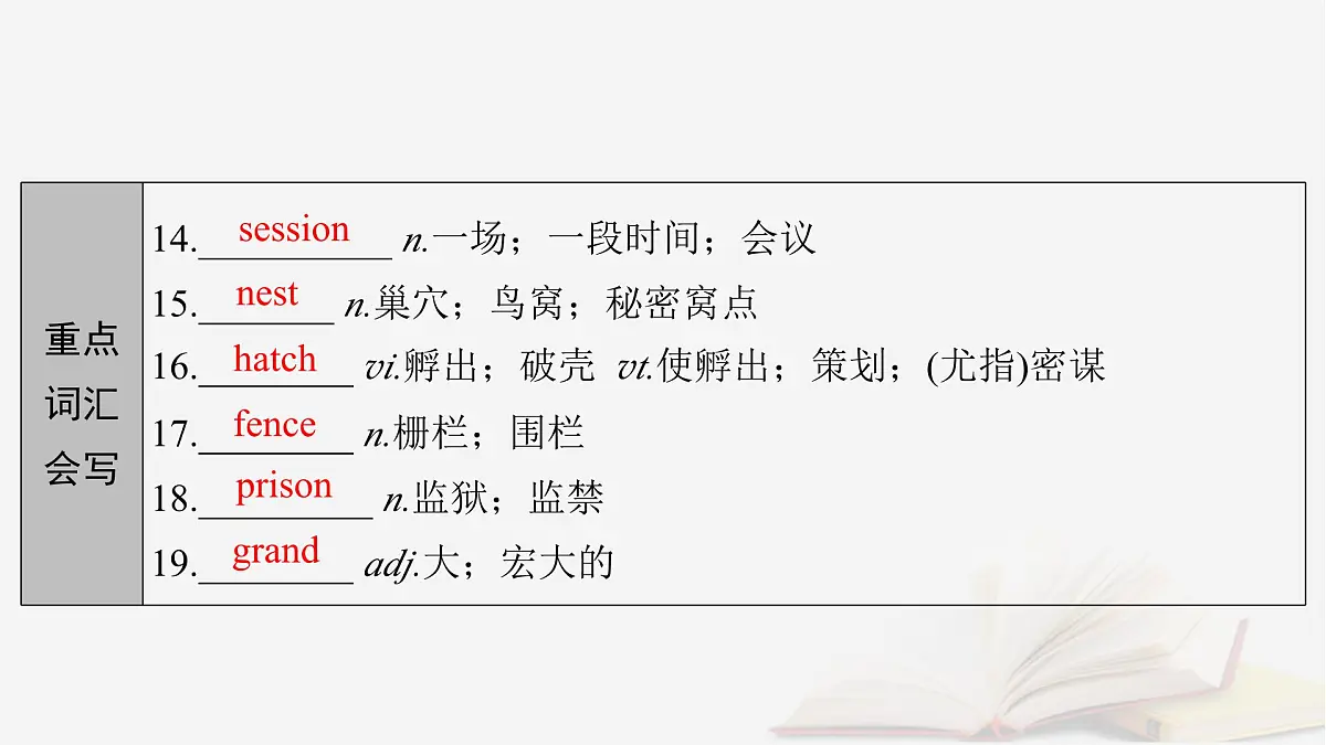 2026届高考英语一轮总复习选择性必修第四册Unit2IconicAttractions课件新人教版第8页