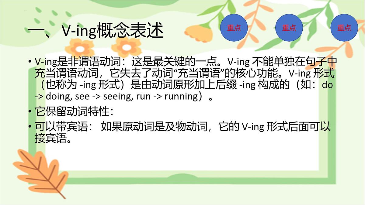 专题11非谓语动词之V-ing(课件)-2026年高考英语语法精选精讲精讲练(全国通用)第3页