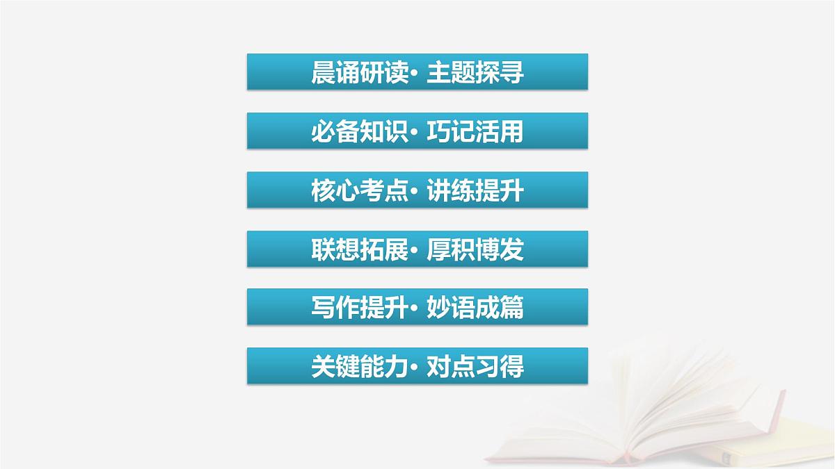 2026届高考英语一轮总复习必修第三册Unit8GreenLiving课件北师大版第2页
