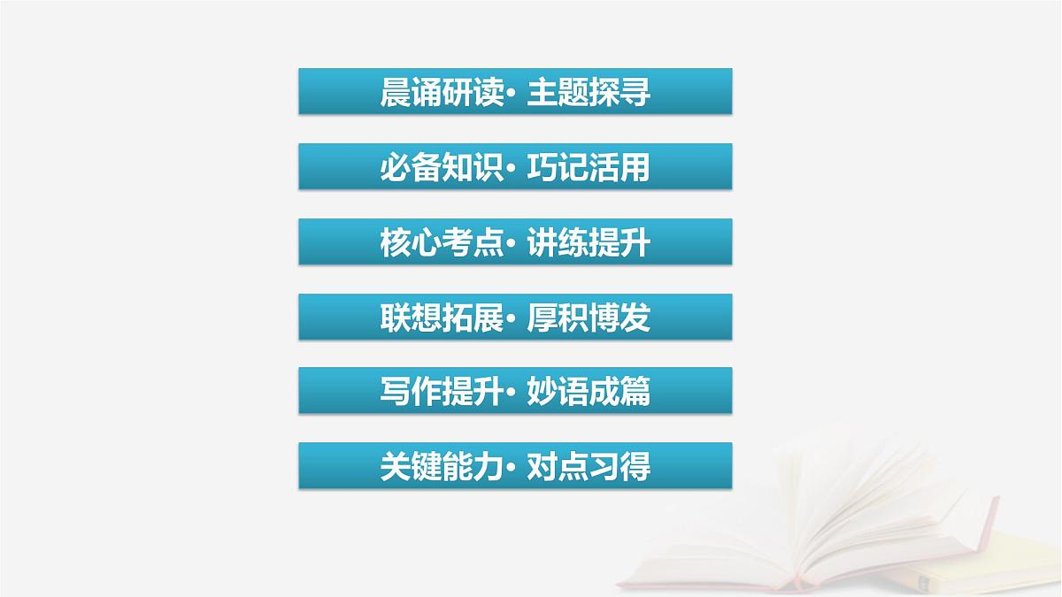 2026届高考英语一轮总复习选择性必修第四册Unit11ConflictandCompromise课件北师大版第2页