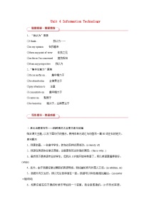 2026版高考英语一轮总复习拓展提升训练题必修第二册Unit4InformationTechnology北师大版