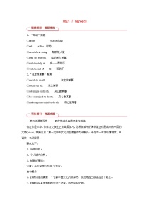 2026版高考英语一轮总复习拓展提升训练题选择性必修第三册Unit7Careers北师大版