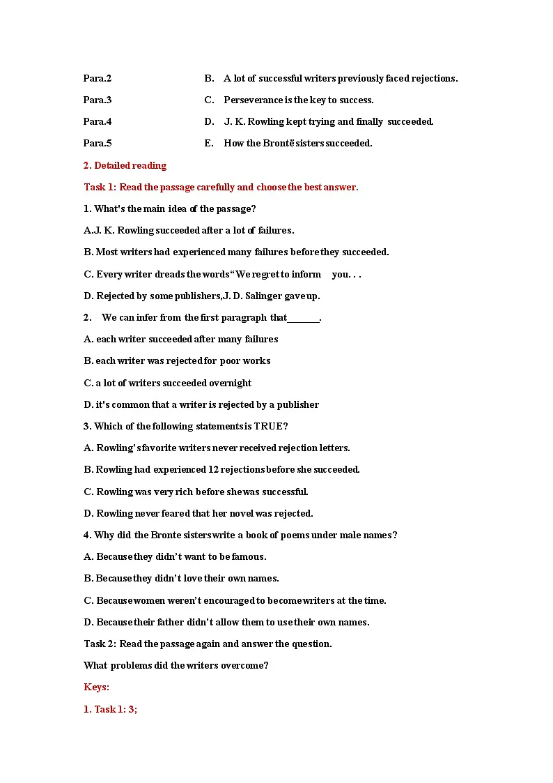 外研版 选必一 Unit 2 第一课时Starting out and Understanding ideas学案(教师版) 第2页