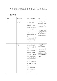 人教版 (2019)必修 第三册Unit 5 The Value of Money学案