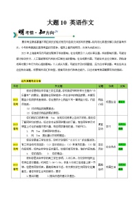 上海高考英语二轮讲义-英语作文（学生版）