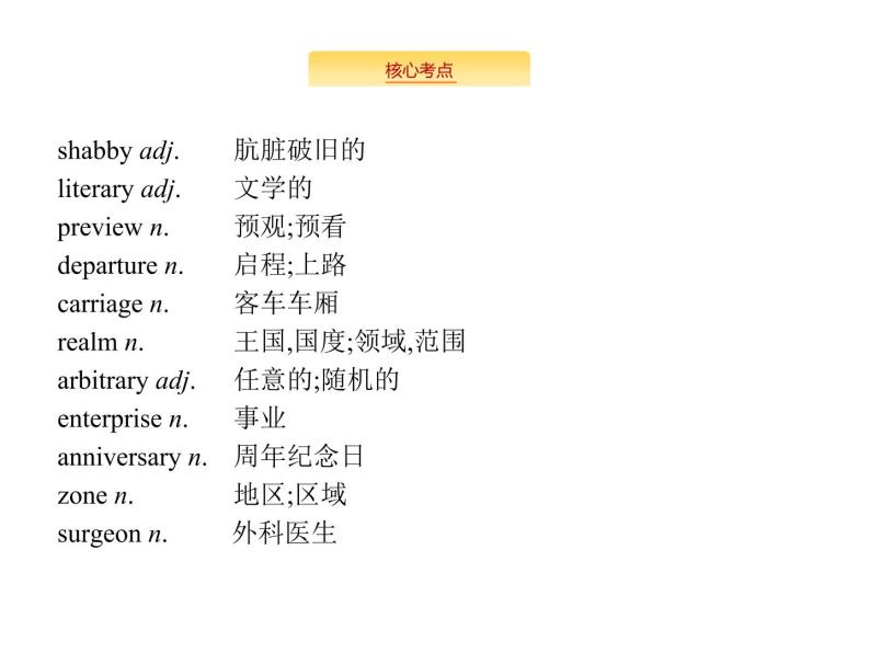 2020外研版高考英语一轮复习预习课件：选修8 Module 6　The Tang Poems06