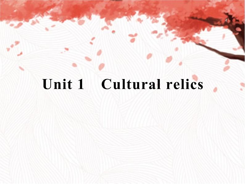人教版高中英语必修二课件:Unit 1 Section Ⅰ01