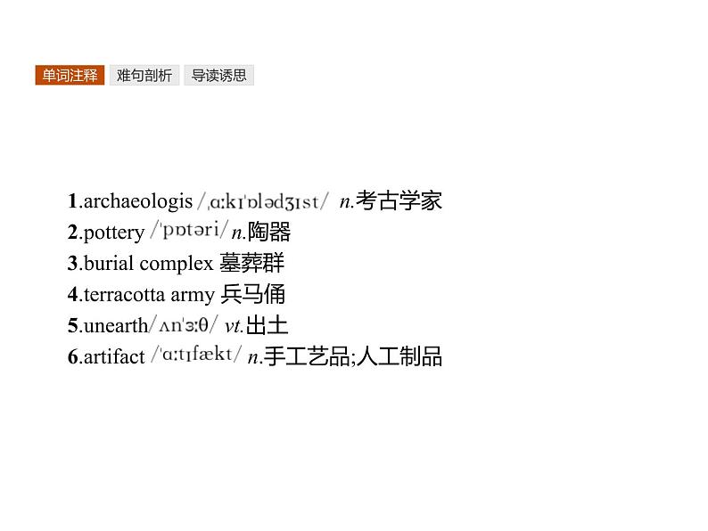 人教版高中英语必修二课件:Unit 1 Section Ⅰ05