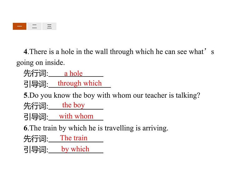 人教版高中英语必修二课件:Unit 5 Section Ⅱ — Learning about Language03
