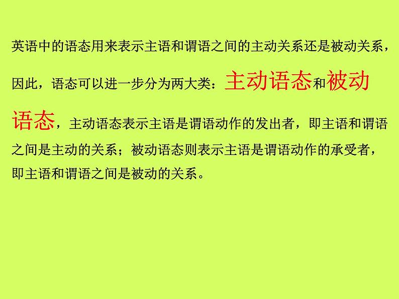高考英语语法完全讲解——被动语态(共20张PPT)03