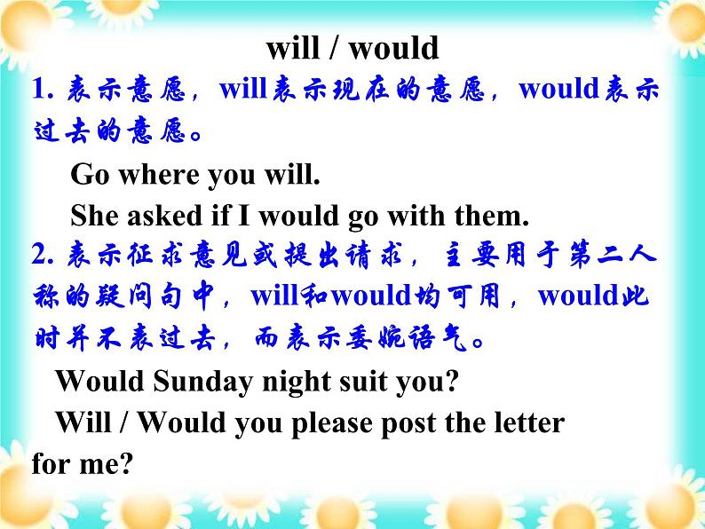高中英语课件——情态动词的用法08