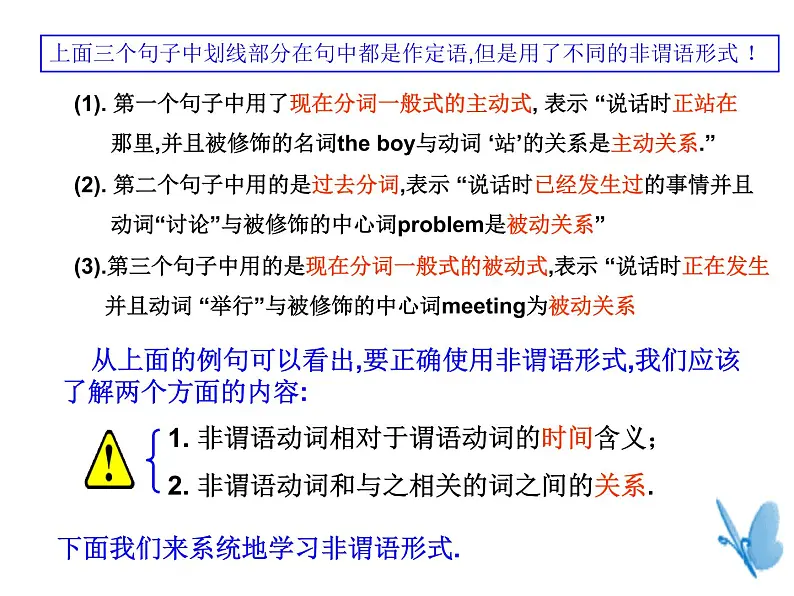 高中英语语法课件——非谓语动词03