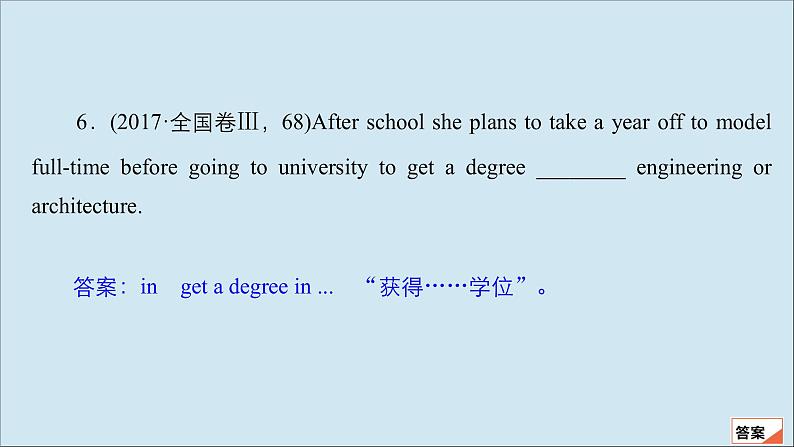 (全国统考)2021高考英语一轮复习第2编专题八介词和介词短语课件08