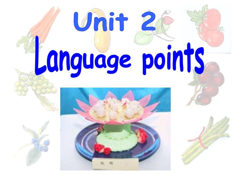 人教版高中英语必修3unit2-Language-points（共33张PPT）01