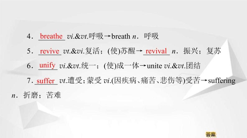 （新）人教版高中英语必修第一册课件课件：Unit 4 Section Ⅱ Listening and Speaking &Reading and Thinking——Language Points07