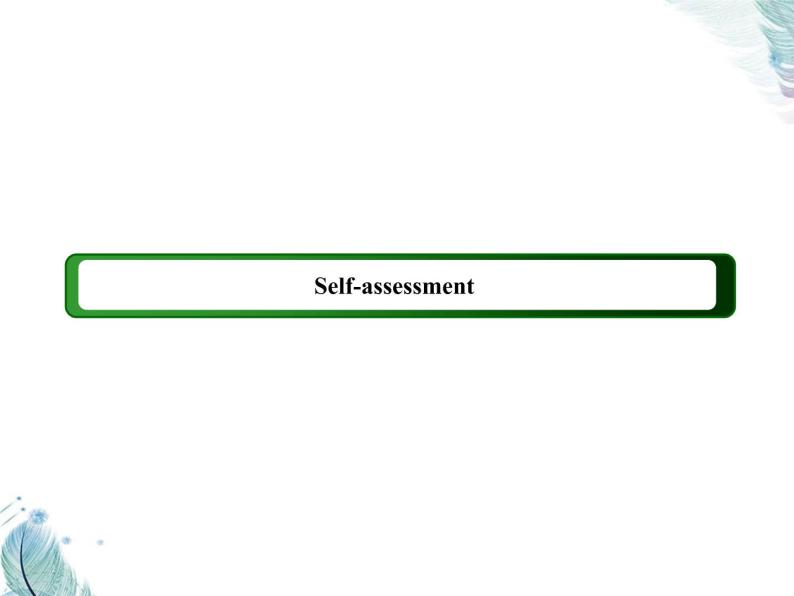 Unit 1　Self assessment PPT课件02