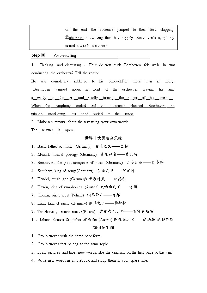 北師大(2019)版英語(yǔ)必修第三冊(cè)學(xué)案：Unit 7 Art Section Ⅳ Lesson 3（含答案）第3頁(yè)