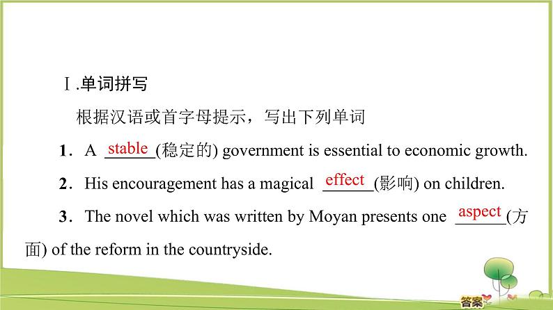 (新)牛津译林版高中英语必修第一册课件:Unit 4 Section Ⅱ Language Points (Welcome to the unit & Reading)03