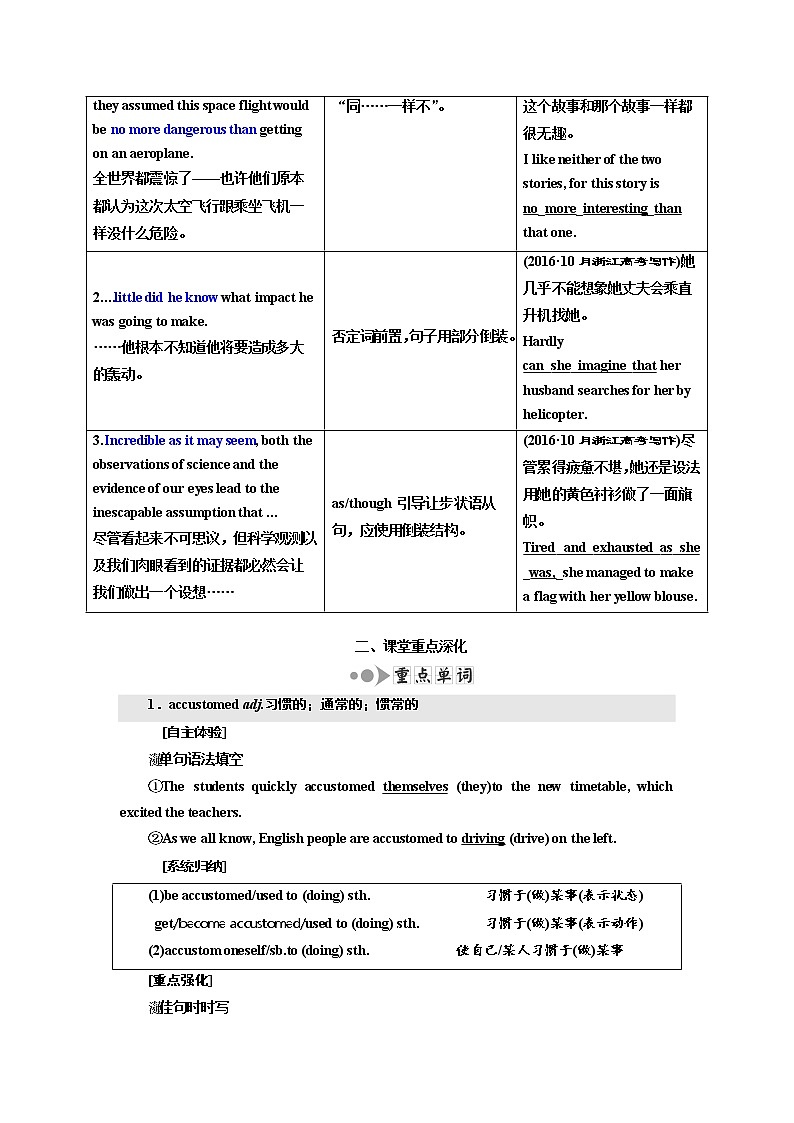2020高考英语新增分方案大一轮复习外研新课改省份专用讲义:选修8Module5TheConquestoftheUniverse03