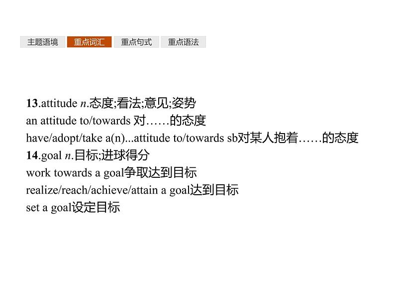 2020-2021学年牛津译林版(2019)高一英语必修1同步课件:Unit 1 Back to school 单元重点小结08