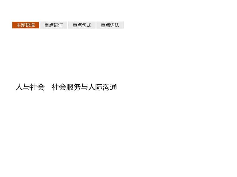 2020-2021学年牛津译林版(2019)高一英语必修1同步课件:Unit 3 Getting along with others 单元重点小结02