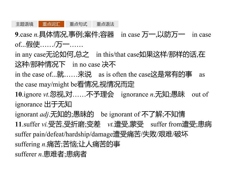 2020-2021学年牛津译林版(2019)高一英语必修1同步课件:Unit 3 Getting along with others 单元重点小结06