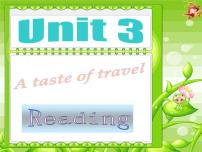 高中英语牛津上海版高一上册Unit 3 A Taste of Travel说课ppt课件