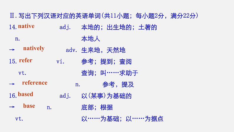 Unit 5 Languages around the world Period Two Listening and Speaking & Reading and Thinking—Language Points精品课件06