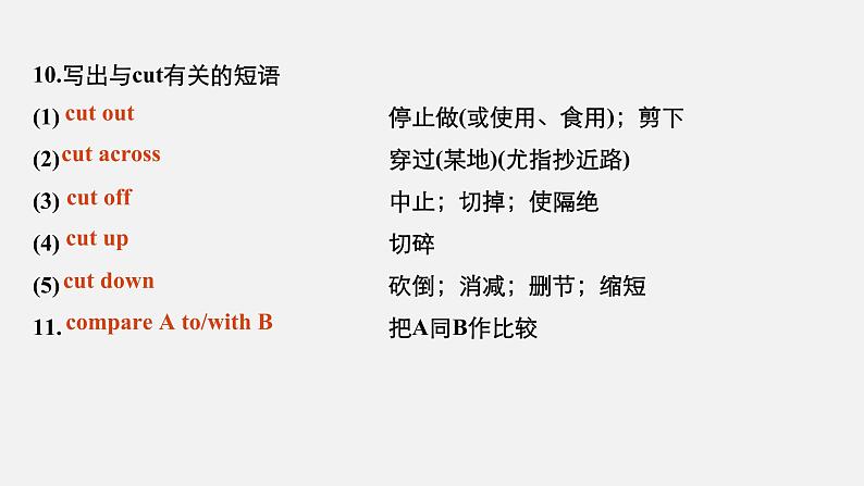 Unit 2 & Unit 3 滚动默写练习05