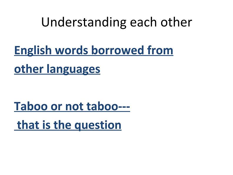 牛津译林版选修六unit 3 understanding each other wordpower & task课件02