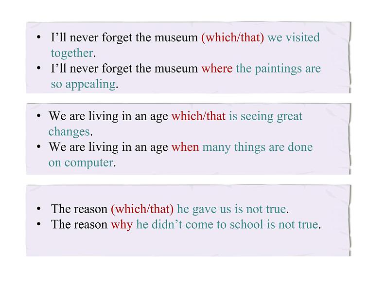 2020--2021学年牛津版必修一Unit 4 Looking good, feeling good Grammar and usage课件(28张)第5页