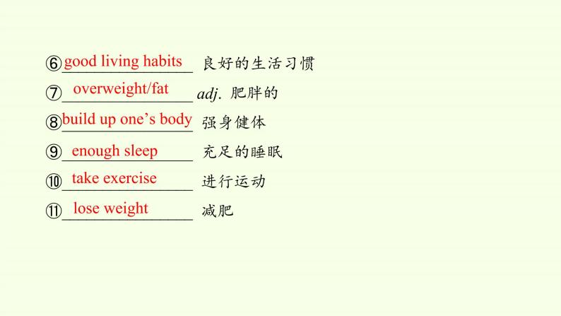 Unit 3 Sports and fitness Reading for Writing2 课件07