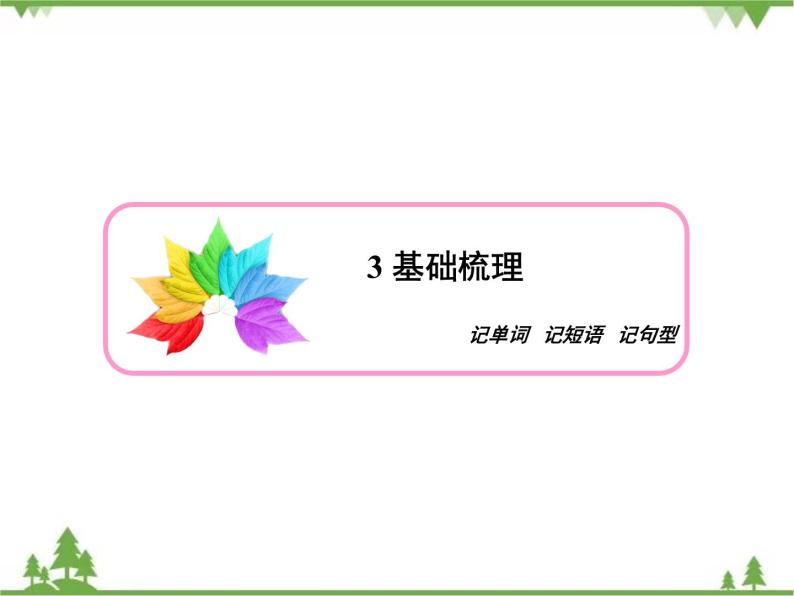 2021版英语名师导学外研必修1（课件+精练）：Module 603